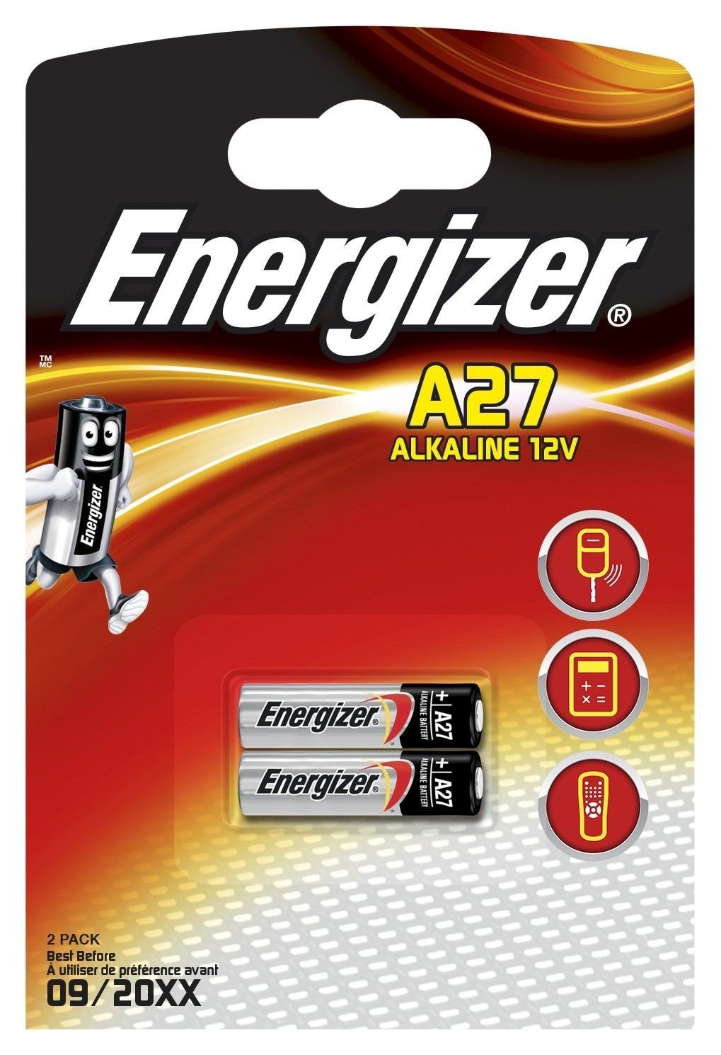 Energizer En-639333 (Alkaline A27 2PK - En-639333 Single-Use - Battery A27 Alkaline 12 V 2 PC[S] 23 mAh - Warranty: 12M)