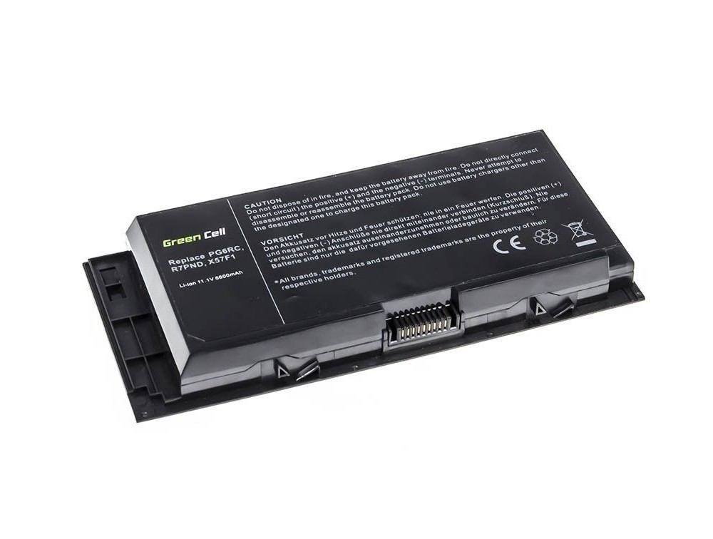 Green Cell De74 Notebook Spare Part Battery (Batteri For Dell Precision M4600 Etc. 11.1V 6600mAh)