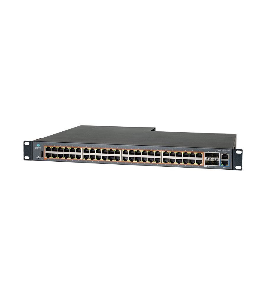 Cambium Networks Ex2052r-P Managed Gigabit Ethernet [10/100/1000] Power Over Ethernet [PoE] 1U Black (cnMatrix Ex2052r-P - Intelligent Ethernet PoE - Switch 48 1G And 4 SFP+ No CRPS - No PWR Cord -