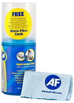 Af Mca_200Mif Equipment Cleansing Kit Equipment Cleansing DRY Cloths & Liquid Screens/Plastics 200 ML (Af Screen-Clene Spray With Cloth 200ML Mca 200Mif)