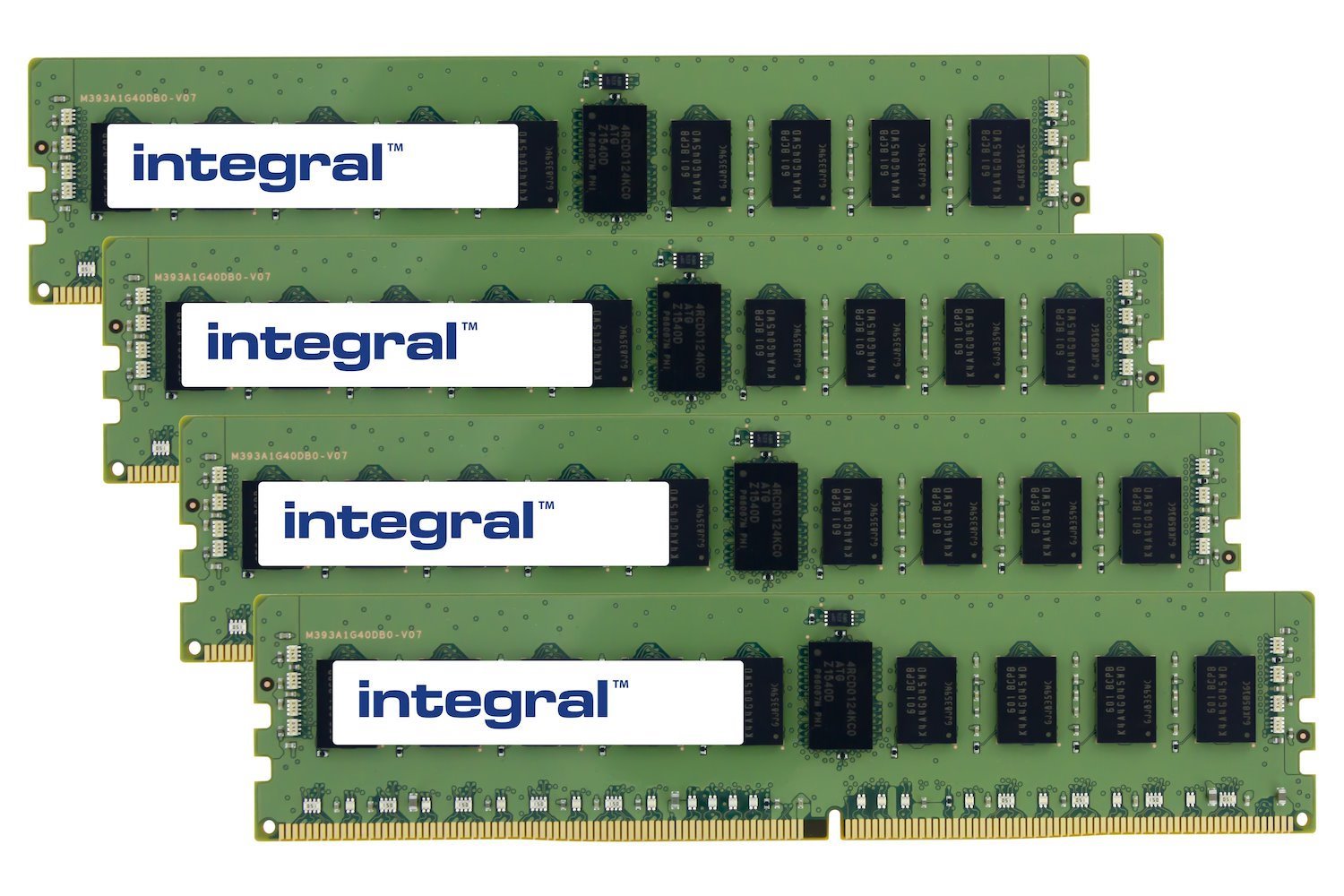 Integral 32GB [4x8GB] Server Ram Module Kit DDR4 2400MHZ PC4-19200 Registered Ecc Rank1 1.2V 1GX8 CL17 Memory Module (32GB [4x8GB] Server Ram Module Kit DDR4 2400MHZ PC4-19200 Registered Ecc Rank1 1.2