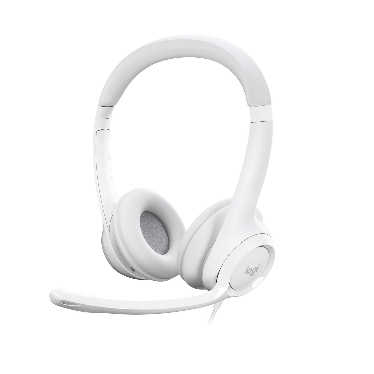 Logitech H390 Wired Over-the-head Headset - Off White