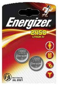 Energizer Battery - Lithium Manganese Dioxide (Li-MnO2) - 2 / Pack