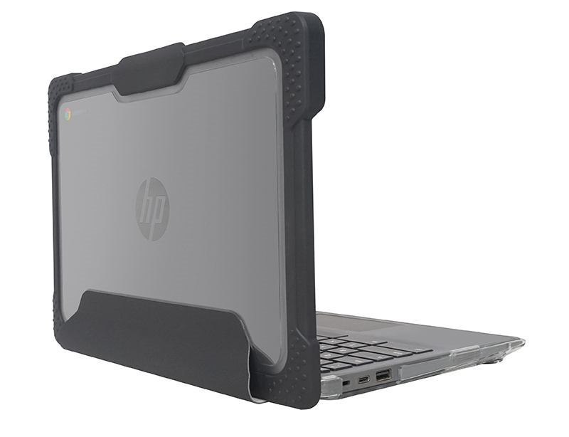 Tech Air Tachs001 HP G8/G9 Chromebook Hard Shell [11.6] Cover Black Translucent (Techair - Notebook Hardshell Case - Clear - For HP Chromebook 11 G8 11 G9 11A G8 11MK G9)