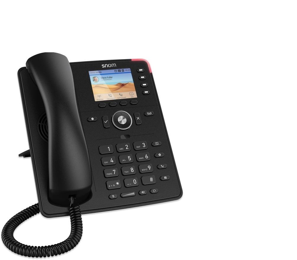Snom D713 Ip Phone Black TFT (Snom D713 - Desk Telephone)