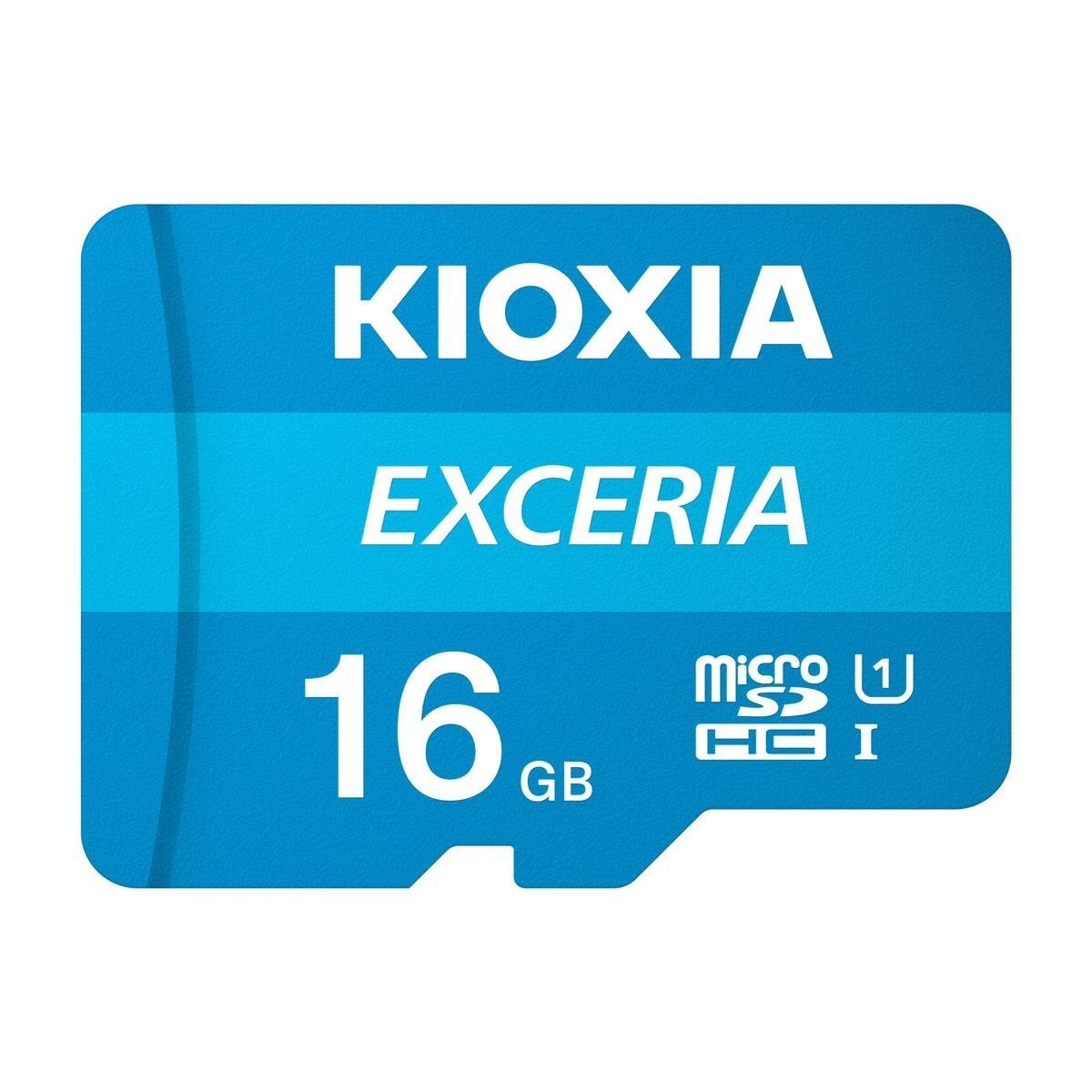 Kioxia Exceria 16 GB MicroSDHC Uhs-I Class 10 (Kioxia microSD-Card Exceria 16GB)
