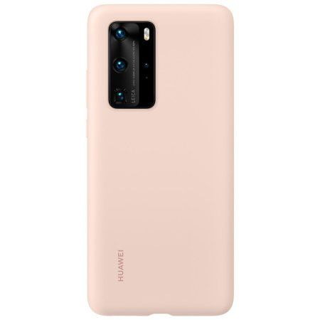 Huawei Silicone Case Mobile Phone Case 16.7 CM [6.58] Cover Pink (Huawei P40 Pro Silicone Case - Pink)