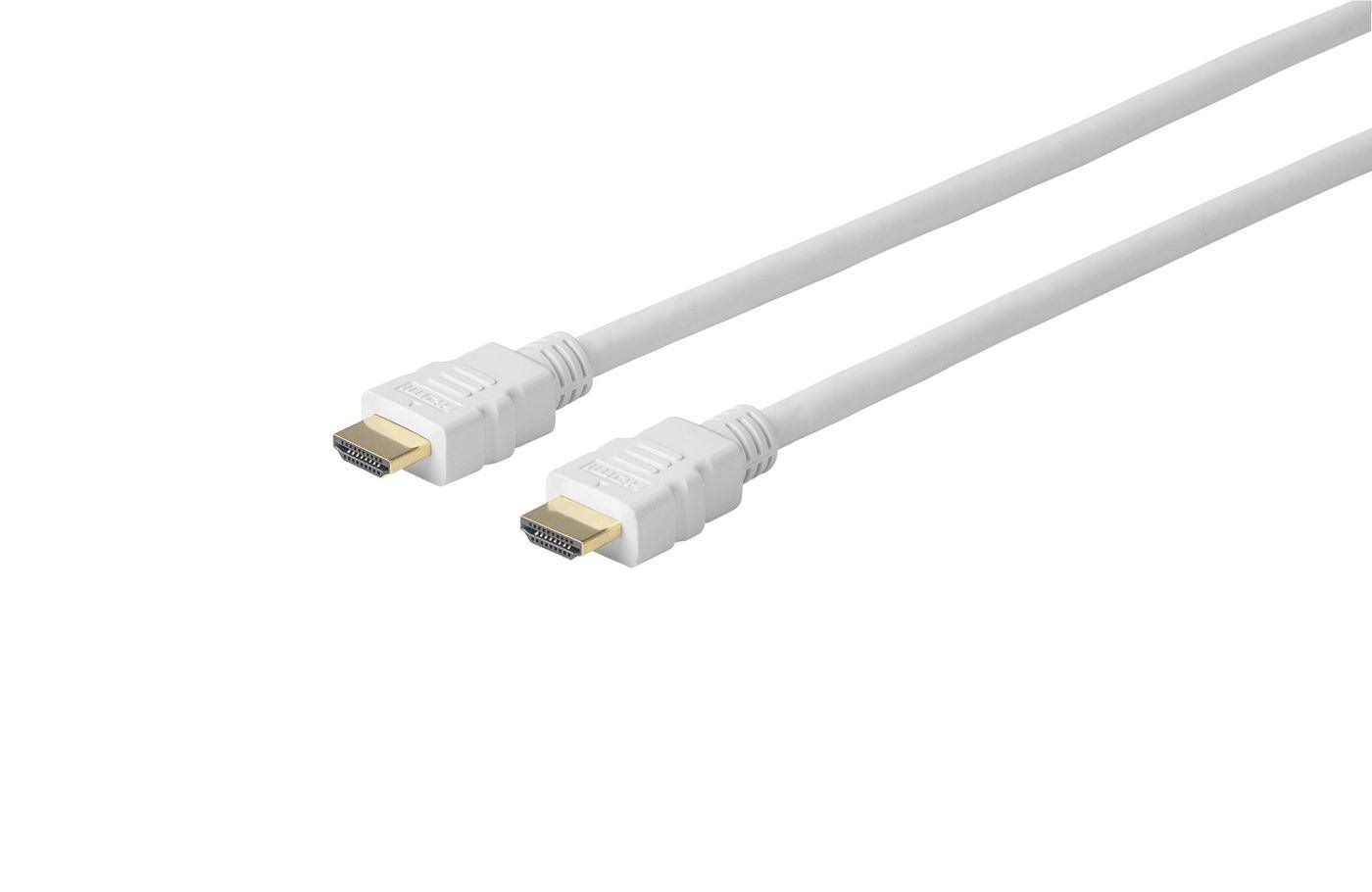 Vivolink Pro Hdmi Cable White 0.5M Ultra Flexible (Pro Hdmi Cable White 0.5M - Ultra Flexible . - Warranty: 144M)