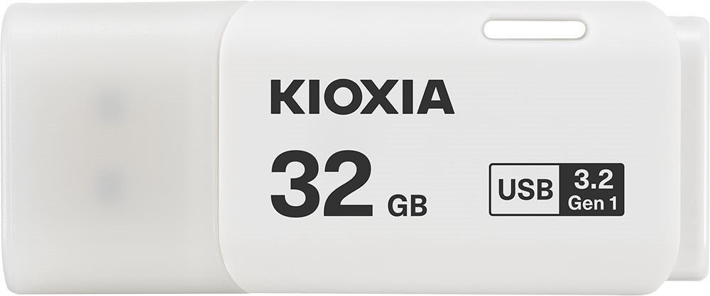 Kioxia TransMemory U301 Usb Flash Drive 32 GB Usb Type-A 3.2 Gen 1 [3.1 Gen 1] White (Kioxia Usb3.0 Stick TransMemory U301 White 32GB)