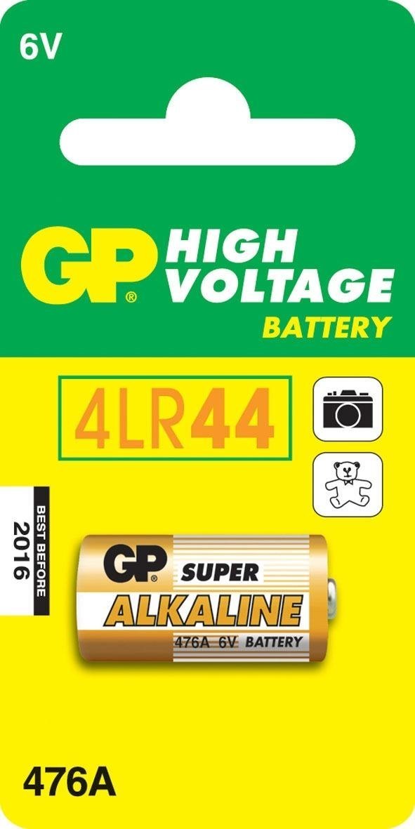 Generic GP Batteries High Voltage 476A Single-Use Battery Alkaline (4LR44 Alkaline)