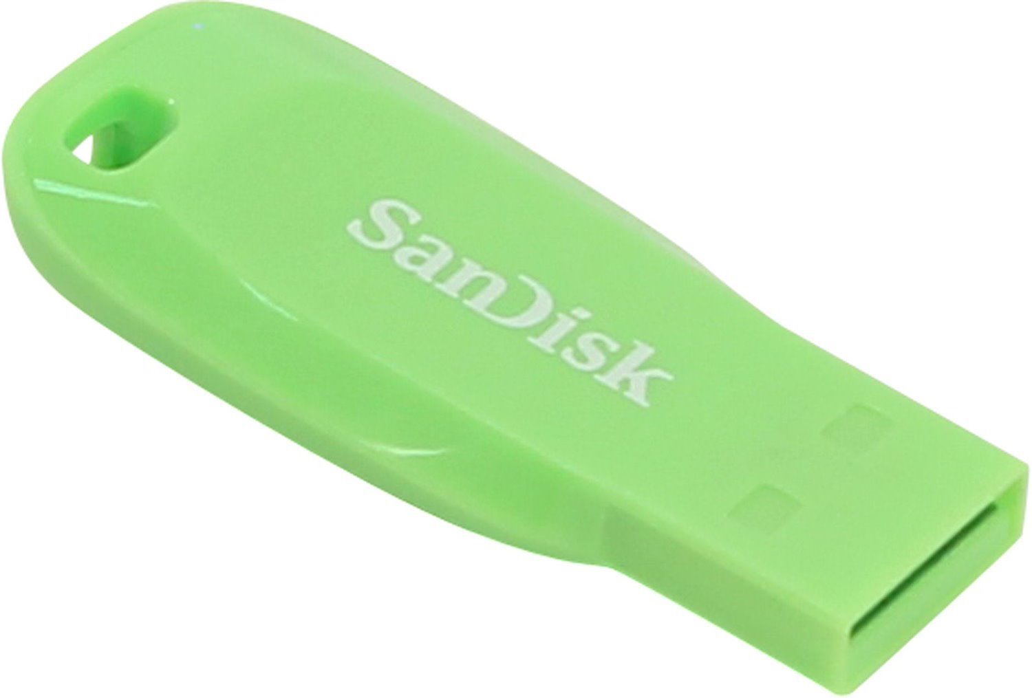 SanDisk Cruzer Blade 32 GB Usb Flash Drive Usb Type-A 2.0 Green (Cruzer Blade 32GB Electricgreen - .)