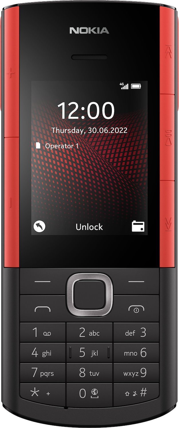 Nokia 5710 Xa 6.1 CM [2.4] 129.1 G Black Feature Phone (5710 4G D.Sim - Black)
