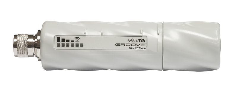 Mikrotik GrooveA 52 Ac White Power Over Ethernet [PoE] (MikroTik Routerboard GrooveA 52 Ac Radio - RBGrooveGA-52HPacn [RouterOS L4])