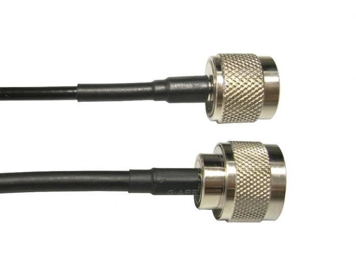 Ventev RG58NMTM-6 Coaxial Cable RG-58 1.8 M TNC Black (6 RG58 Jumper NM TM - RG58NMTM-6 1.8 M RG-58 - TNC Black - Warranty: 24M)