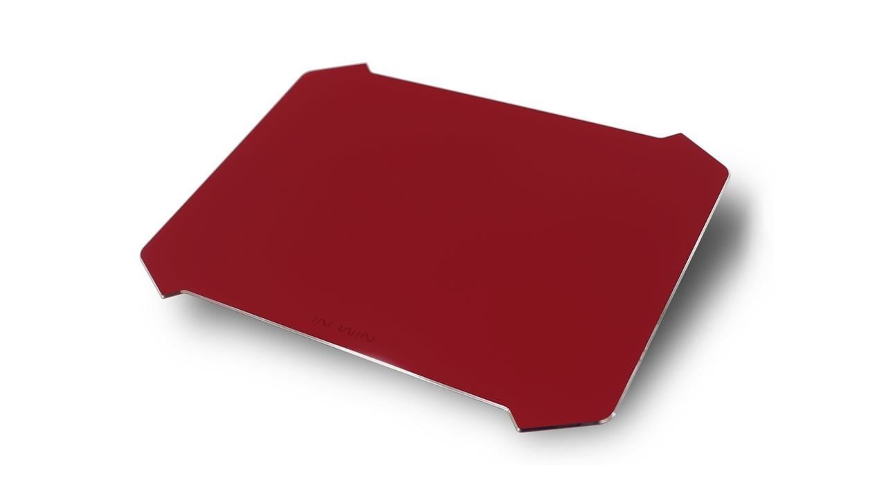 InWin Batmat Premium Aluminium Gaming Mouse Mat [Red]