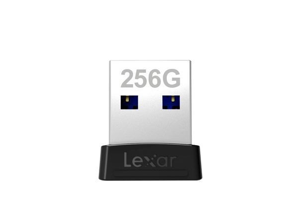 Lexar JumpDrive S47 Usb Flash Drive 256 GB Usb Type-A 3.2 Gen 1 [3.1 Gen 1] Black Silver (256GB Lexar JumpDrive S47 Usb 3.1 Flash Drive)