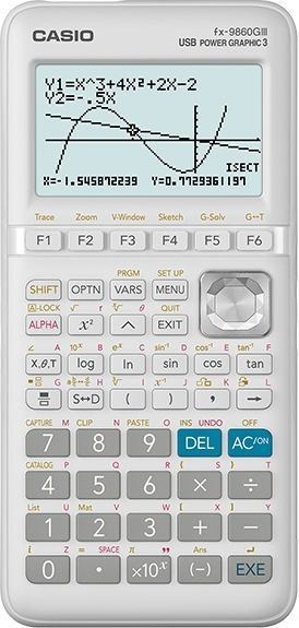 Casio Fx-9860Giii Calculator Pocket Graphing White (Casio Fx-9860Giii Graphic Calculator)