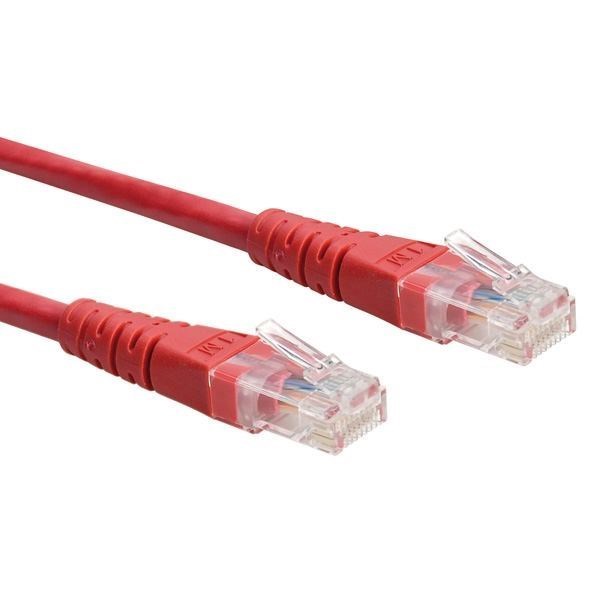 Roline Utp Patch Cord Cat.6 Red 10M (Utp Patch Cord Cat.6 Red 10M - Warranty: 12M)