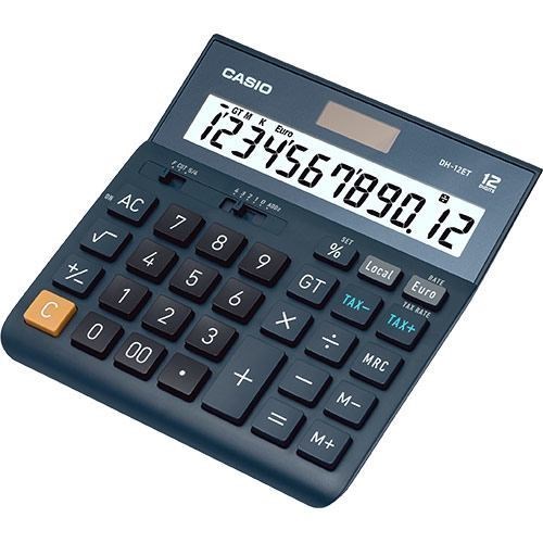 Casio Dh-12Et Calculator Desktop Basic Black (Calculator Desktop Basic Black - Warranty: 12M)