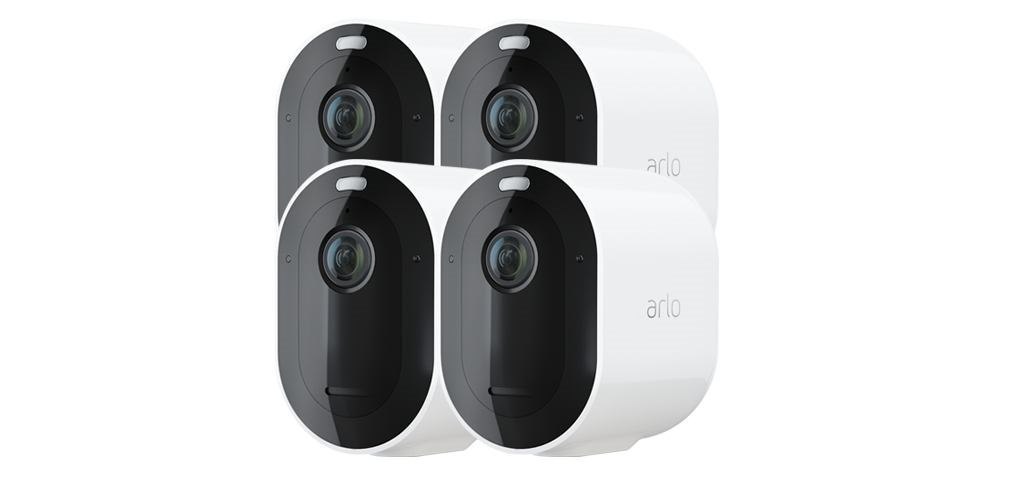 Arlo Pro 3 VMS4440P 4 Megapixel Night Vision Wired, Wireless Video Surveillance System