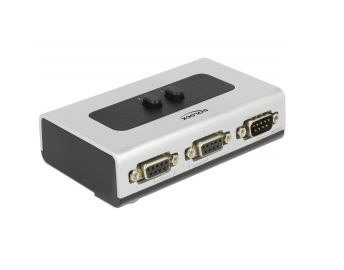 DeLOCK 87729 Serial Switch Box Wired (Umschalter RS232/RS422/RS485 - 2Port Manuell - Warranty: 12M)