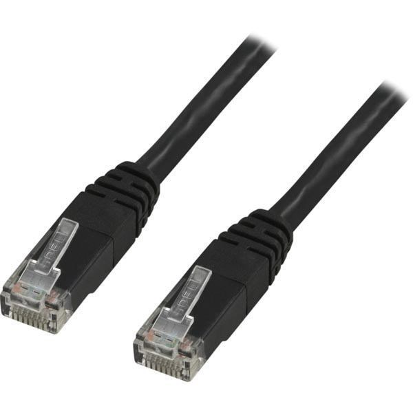 Deltaco FTP Cat6 Networking Cable Black 0.5 M (Deltaco TP-60S)