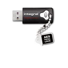 Integral Infd16gcry3.0140-2 Usb Flash Drive 16 GB Usb Type-A 3.2 Gen 1 [3.1 Gen 1] Black (16GB Hardware Encrypted Usb 3.0 Drive Secure Password 256 Aes Fips 140-2 Crypto Integral)