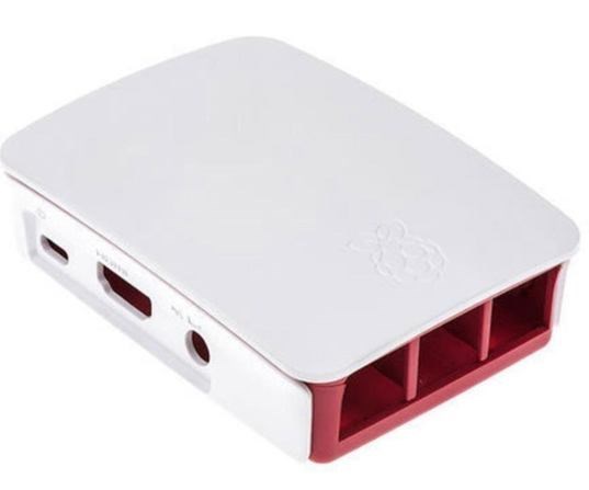 Raspberry Pi 3B/3B+ Case - Red/White