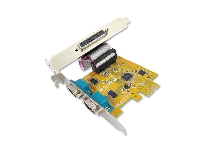 Sunix Group Mio6479a Interface Cards/Adapter Internal Parallel Serial (Io Sunix PCIe 2X Seriell / 1X Parallel Mio6479a)