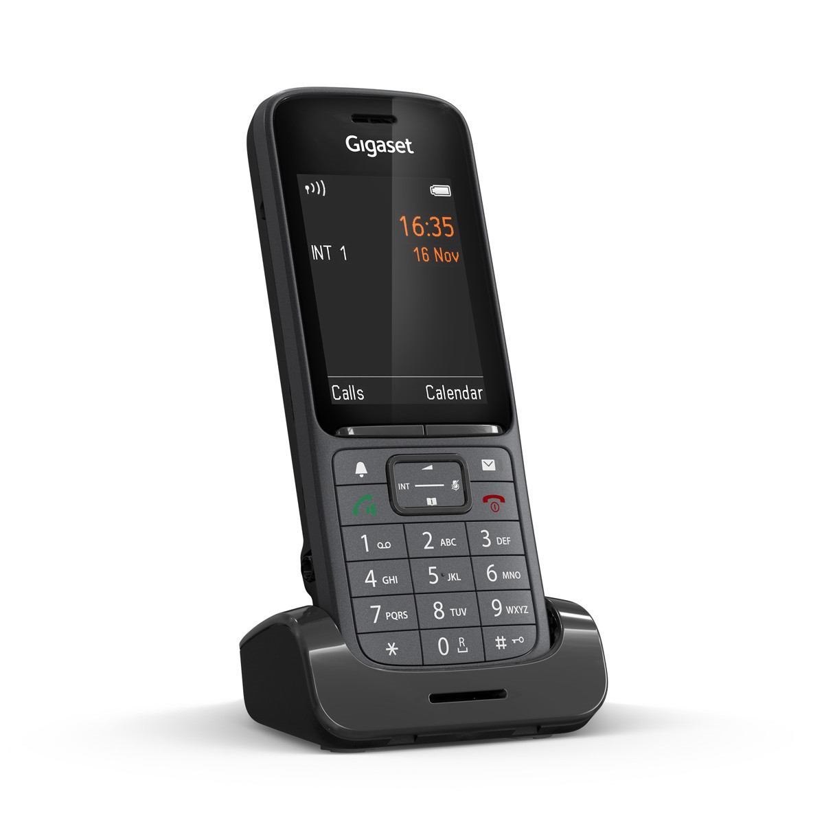 Gigaset SL800H Pro Analog/DECT Telephone Caller Id Anthracite Black (Gigaset SL800H Pro Handset)