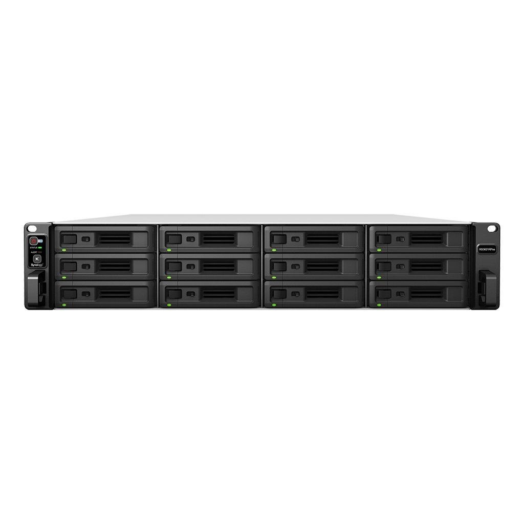 Synology RackStation RS3621RPxs Nas Rack [2U] Ethernet Lan Aluminium Black D-1531 (Synology RS3621RPxs/192TB Hat5300 12 Bay)
