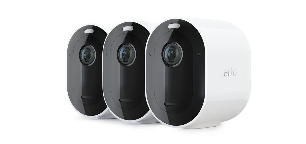 Arlo Pro 3 VMS4340P 4 Megapixel Night Vision Wired, Wireless Video Surveillance System
