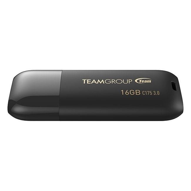 Team Group C175 Usb Flash Drive 16 GB Usb Type-A 3.2 Gen 1 [3.1 Gen 1] Black (Team C175 16GB Usb 3.1 Black Usb Flash Drive)