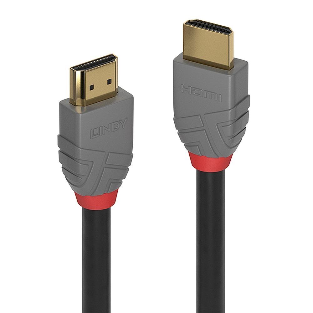 Lindy 0.5M High Speed Hdmi Cable Anthra Line (0.5M High Speed Hdmi Cable Anthra)