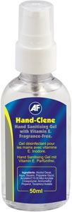 Af HSG050 Soap Liquid Soap 50 ML 1 PC[S] (Af Hand-Clene Gel 50ML Hand Sanitising Gel)