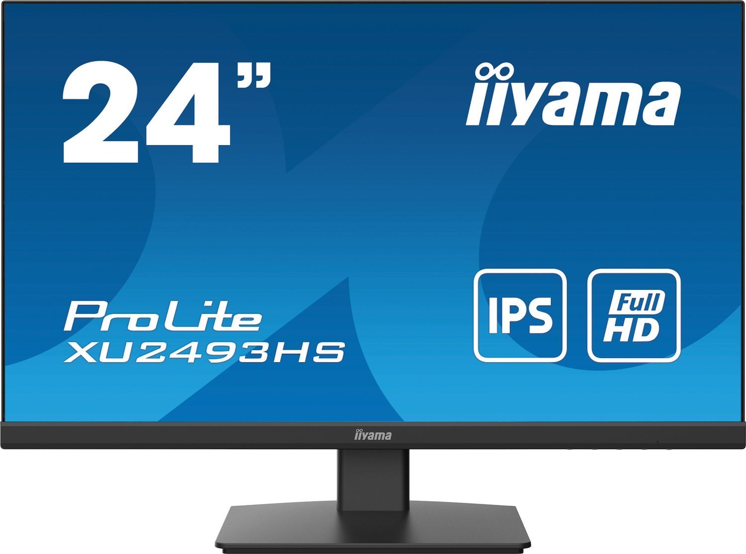 Iiyama Xu2493hs-B5 Computer Monitor 61 CM [24] 1920 X 1080 Pixels Full HD Led Black (Xu2493hs-B5 24 FHD Ips - 1920X1080 250CD Hdmi DP)