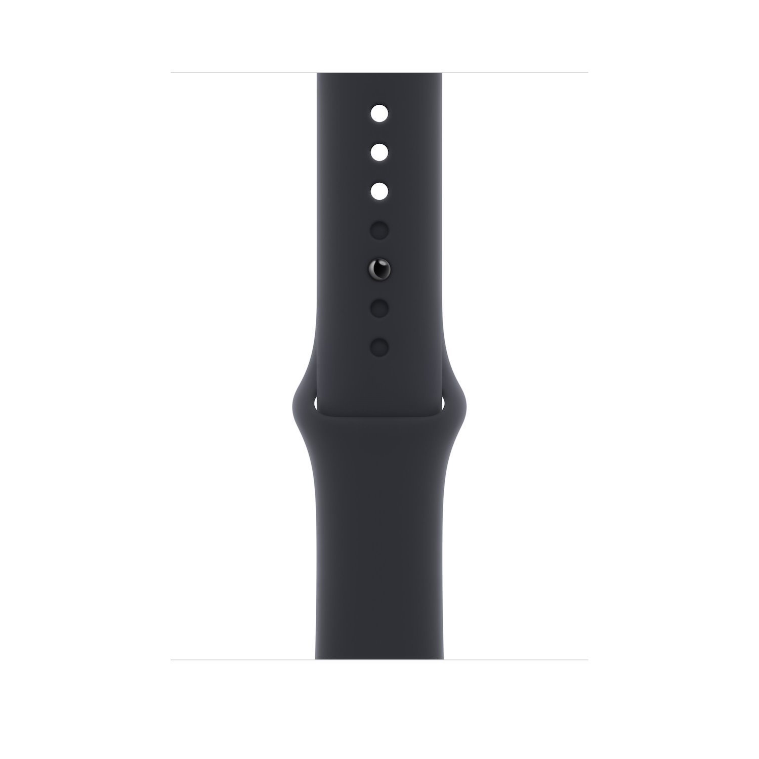 Apple 3J606zm/A Smart Wearable Accessories Band Black Fluoroelastomer (45MM Midnight Sport Band Reg Demo)