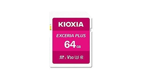 Kioxia Exceria Plus 64 GB SDXC Uhs-I Class 10 (Kioxia SD-Card Exceria Plus 64GB)