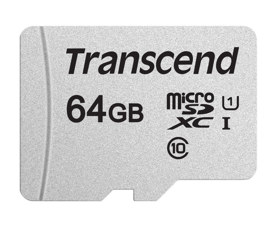 Transcend 300S 64 GB Class 10/UHS-I (U1) microSDXC