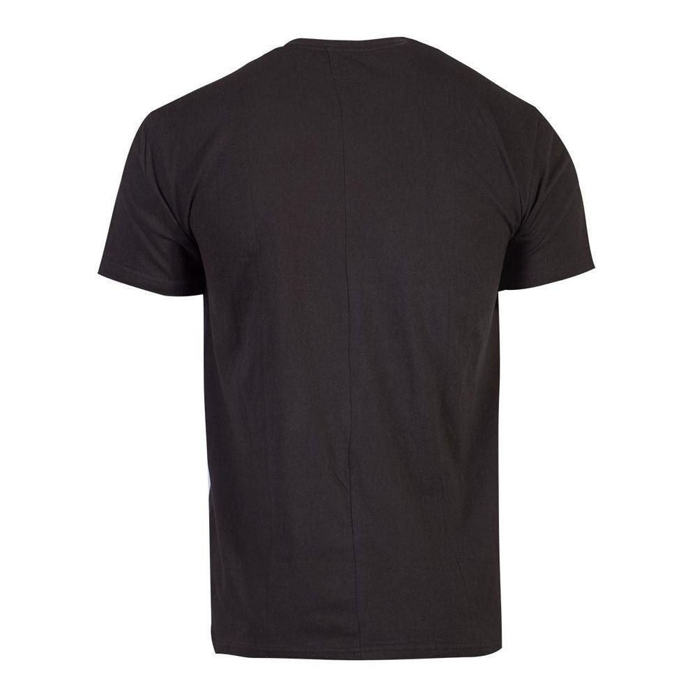 Nintendo Yoshi T-Shirt Crew Neck Short Sleeve (Nintendo Super Mario Bros. Yoshi Rubber Print T-Shirt Male Small Black [TS771604NTN-S])