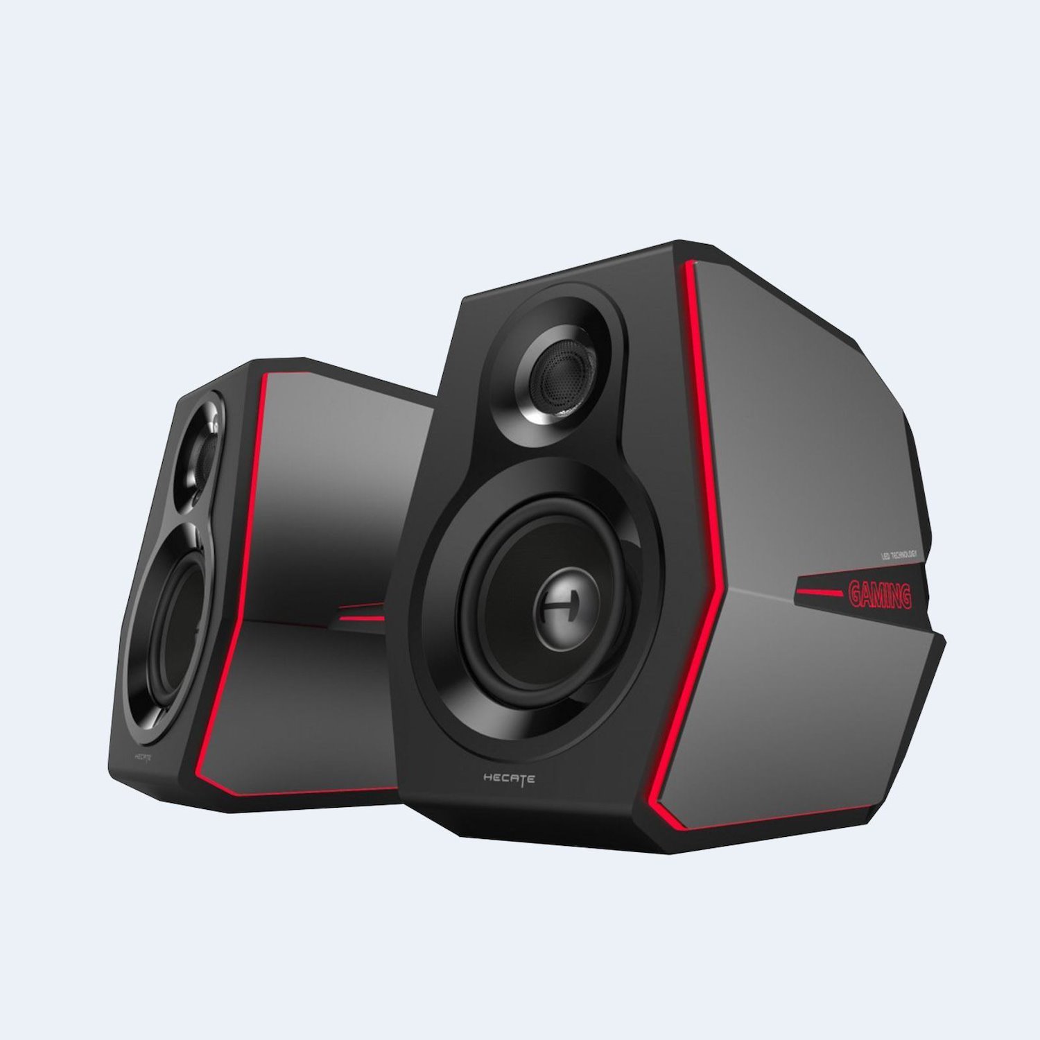Edifier G5000 Loudspeaker Black Wired & Wireless 88 W (Edifier G5000 Hi-Res 2.0 Bluetooth Gaming Speakers With RGB Lighting - Black)