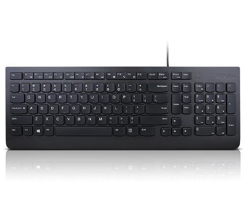 Lenovo Essential Keyboard - Cable Connectivity - English (UK)