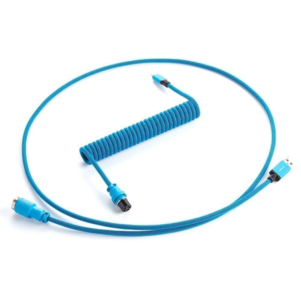 Cablemod Cm-Ckca-Ck-Kk150kk-R Usb Cable 1.5 M Usb A Usb C Blue (CableMod Classic Coiled Keyboard Cable Usb A To Usb Type C 150CM - Midnight Blac)