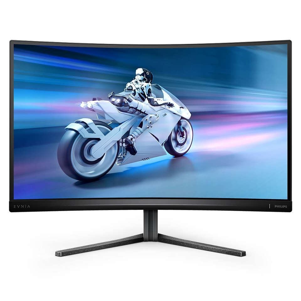 Philips 27M2C5500W 27" Class WQHD LCD Monitor - 16:9 - Grey