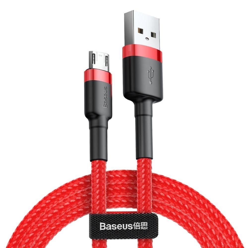 Baseus Camklf-C09 Usb Cable 2 M Usb A Micro-USB B Red (Baseus Cafule Cable Usb For Micro 1.5A 2M - Red)