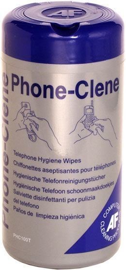 Af Phone-Clene (Af Phoneclene Hygienic Wipes Tub [Pack 100] PHC100T)