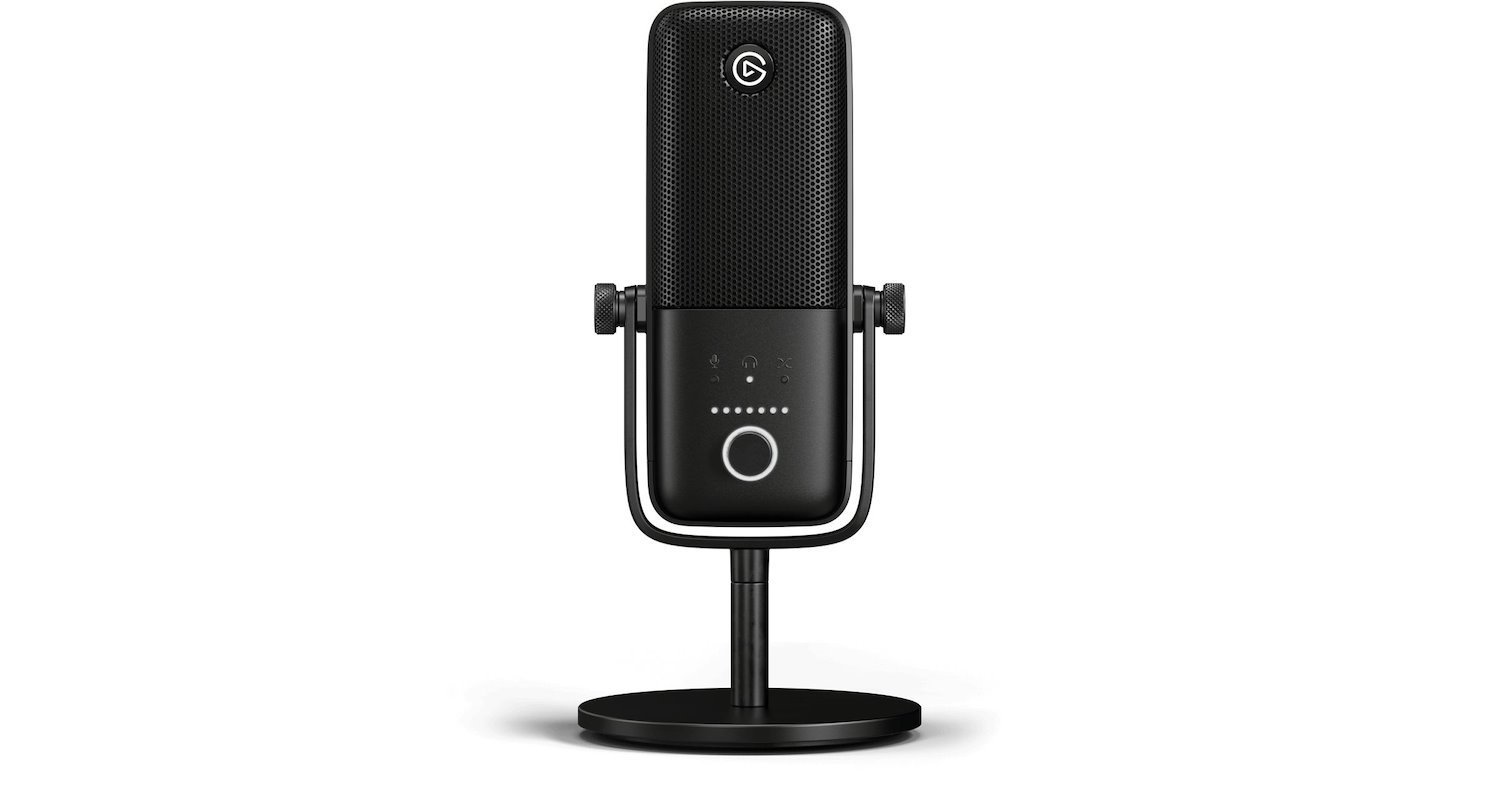 Elgato Wave 3 Black Table Microphone (Elgato Wave3 Premium Digital Mixing Usb Microphone)