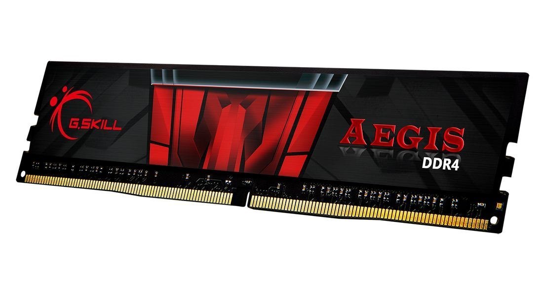 G.Skill Aegis F4-3200C16s-8Gis Memory Module 8 GB 1 X 8 GB DDR4 3200 MHz (8GB G.Skill Aegis DDR4 PC25600 3200MHz CL16)