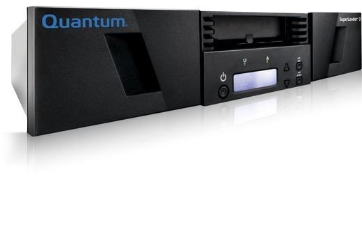 Quantum SuperLoader 3 Tape Autoloader - 1 x Drive/8 x Cartridge Slot - LTO-8 - 2U - Rack-mountable - 1 Year