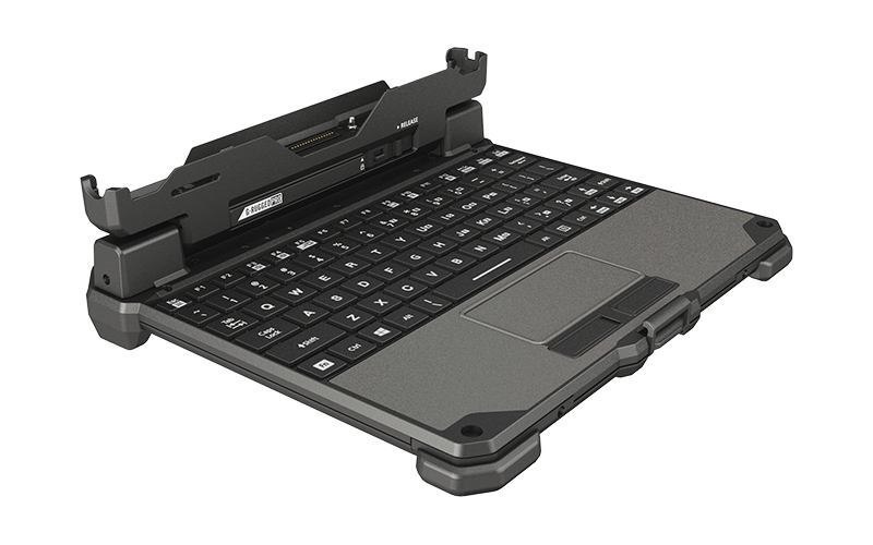 Getac Gdkbug Mobile Device Keyboard Black Silver Us English (Ux10 - Detachable Keyboard 2.0 - [Us]) - German Version